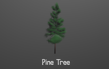 Pine trees can be found throughout the world, and supply plenty of wood, as well as pine cones which can be burned.